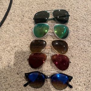 Selling ray bans, $30 a pair, comes with case